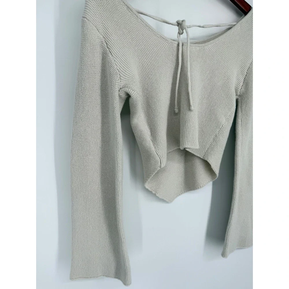 American Threads Womens Sweater Large Boho Cottagecore Coquette‎ Festival Indie